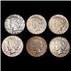 Image 1 : [6] 1926-S&1934-D Morgan and Peace Dollars HIGH GRADE
