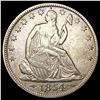 Image 1 : 1854 Arws Seated Liberty Half Dollar CLOSELY UNCIRCULATED