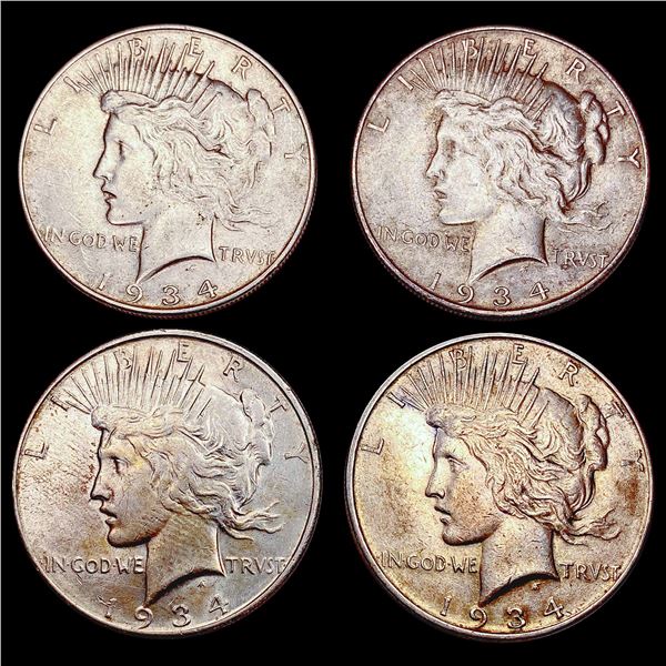 [4] 1934-D Silver Peace Dollar HIGH GRADE