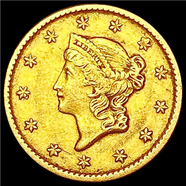 1850 Rare Gold Dollar CLOSELY UNCIRCULATED