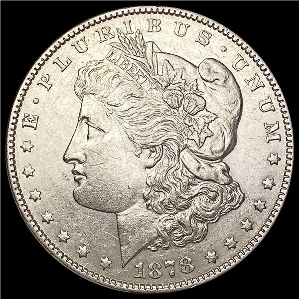 1878 Morgan Silver Dollar CLOSELY UNCIRCULATED