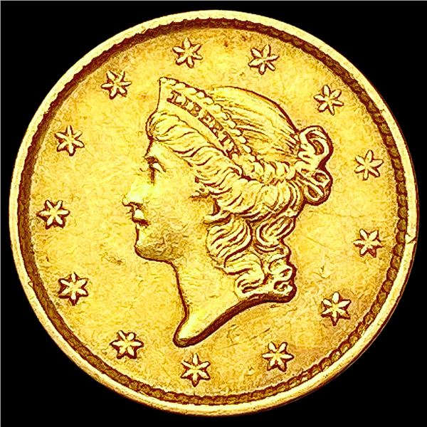 1852 Rare Gold Dollar CLOSELY UNCIRCULATED