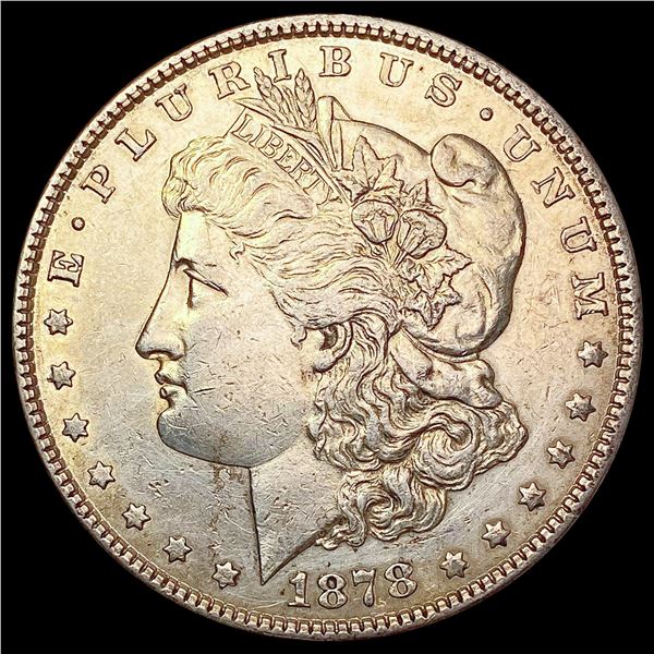 1878 7TF Morgan Silver Dollar CLOSELY UNCIRCULATED