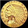 Image 1 : 1911 $5 Gold Half Eagle LIGHTLY CIRCULATED