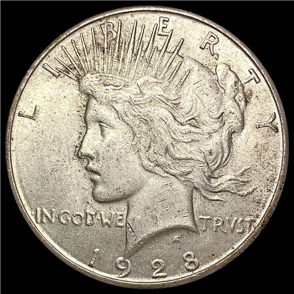 1928 S Silver Peace Dollar CLOSELY UNCIRCULATED