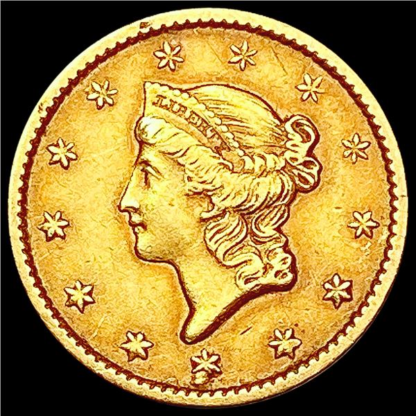 1852 Rare Gold Dollar CLOSELY UNCIRCULATED