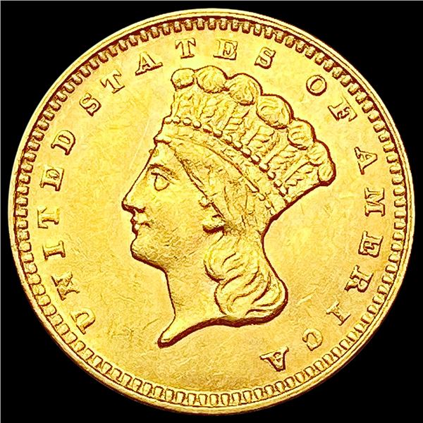 1874 Rare Gold Dollar UNCIRCULATED