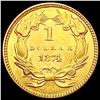 Image 2 : 1874 Rare Gold Dollar UNCIRCULATED