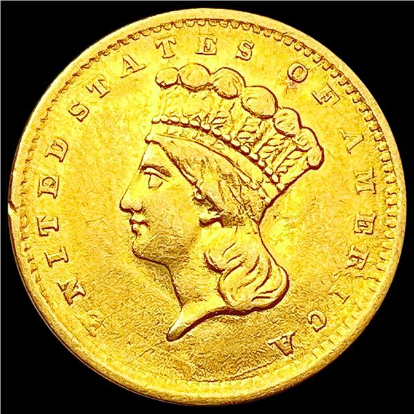 1856 Rare Gold Dollar CLOSELY UNCIRCULATED