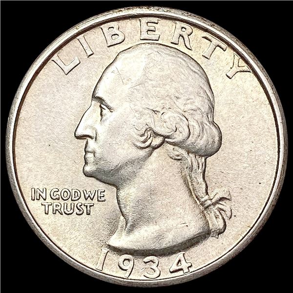 1934 Washington Silver Quarter UNCIRCULATED