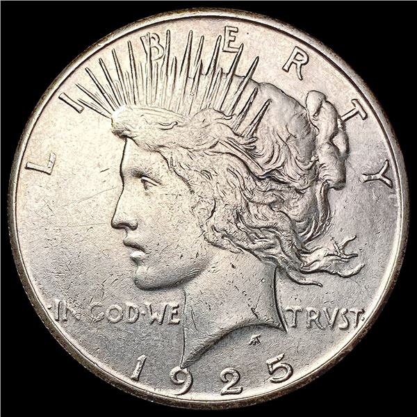 1925 S Silver Peace Dollar CLOSELY UNCIRCULATED