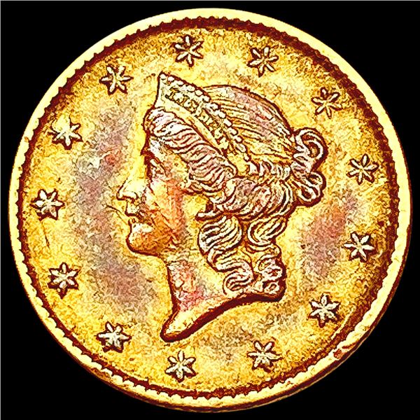 1853 Rare Gold Dollar LIGHTLY CIRCULATED