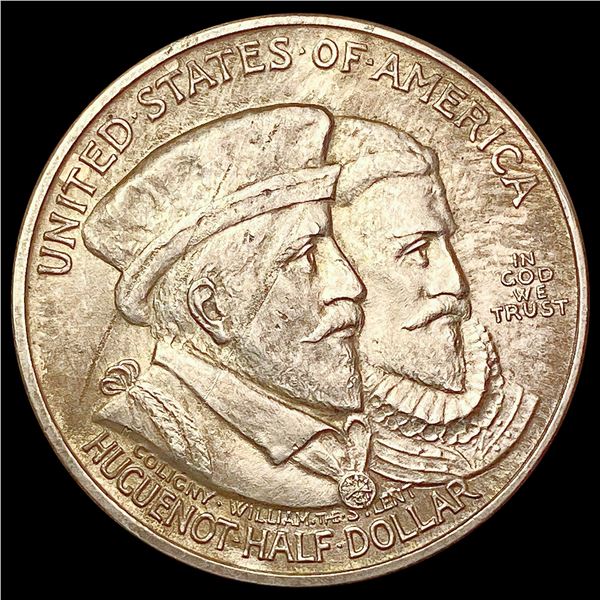 1924 Huguenot Half Dollar UNCIRCULATED
