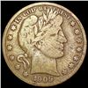Image 1 : 1909 S Barber Half Dollar NICELY CIRCULATED