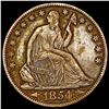 Image 1 : 1854 O Seated Liberty Half Dollar CLOSELY UNCIRCULATED