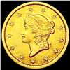 Image 1 : 1851 O Rare Gold Dollar CLOSELY UNCIRCULATED