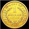 Image 2 : 1851 O Rare Gold Dollar CLOSELY UNCIRCULATED