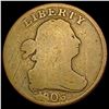 Image 1 : 1803 Draped Bust Half Cent NICELY CIRCULATED