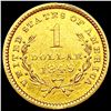 Image 2 : 1849 Rare Gold Dollar CLOSELY UNCIRCULATED