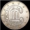 Image 2 : 1859 Silver Three Cent CLOSELY UNCIRCULATED