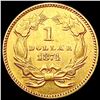 Image 2 : 1874 Rare Gold Dollar UNCIRCULATED