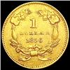 Image 2 : 1856 Rare Gold Dollar CLOSELY UNCIRCULATED