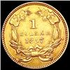 Image 2 : 1857 Rare Gold Dollar UNCIRCULATED