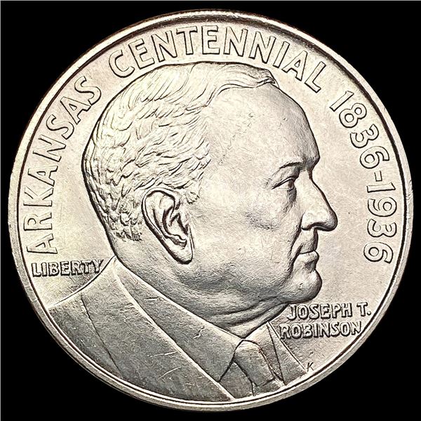 1936 Arkansas Half Dollar CLOSELY UNCIRCULATED