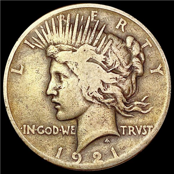 1921 Silver Peace Dollar NICELY CIRCULATED