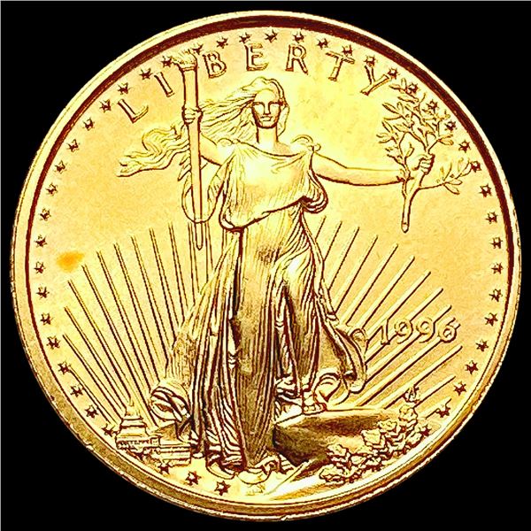 1996 1/10 oz Gold Eagle SUPERB GEM BU
