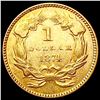 Image 2 : 1874 Rare Gold Dollar UNCIRCULATED
