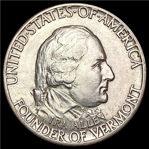 1927 Vermont Half Dollar UNCIRCULATED