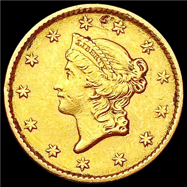 1853 Rare Gold Dollar CLOSELY UNCIRCULATED
