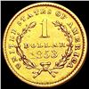 Image 2 : 1853 Rare Gold Dollar CLOSELY UNCIRCULATED
