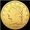 Image 1 : 1834 $5 Gold Half Eagle NICELY CIRCULATED