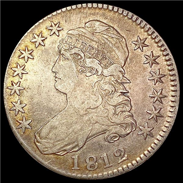 1812 Capped Bust Half Dollar NEARLY UNCIRCULATED