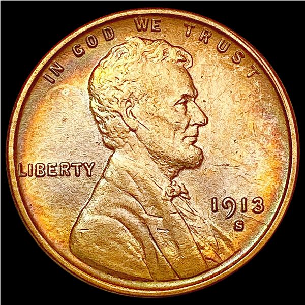 1913 S Wheat Cent UNCIRCULATED