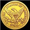 Image 2 : 1850 $2.50 Gold Quarter Eagle CLOSELY UNCIRCULATED