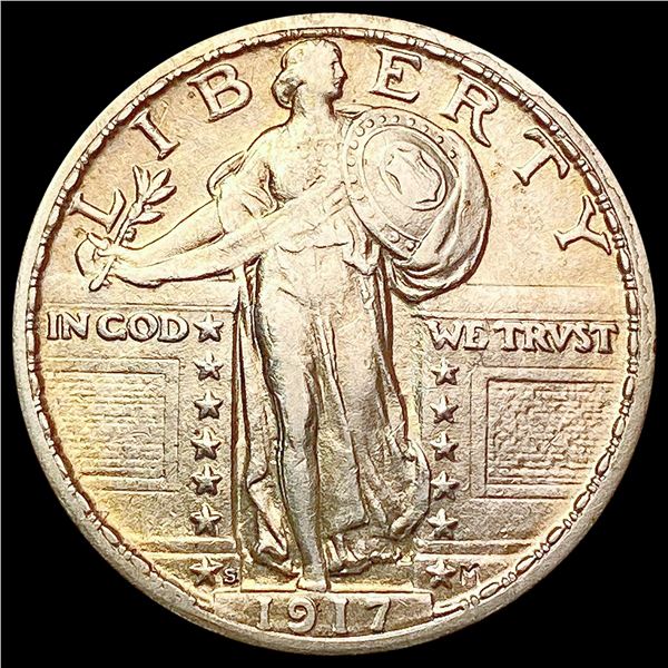 1917 S Standing Liberty Quarter UNCIRCULATED