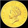 Image 1 : 1855 Rare Gold Dollar NICELY CIRCULATED