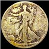 Image 1 : 1921-S Walking Liberty Half Dollar NICELY CIRCULATED