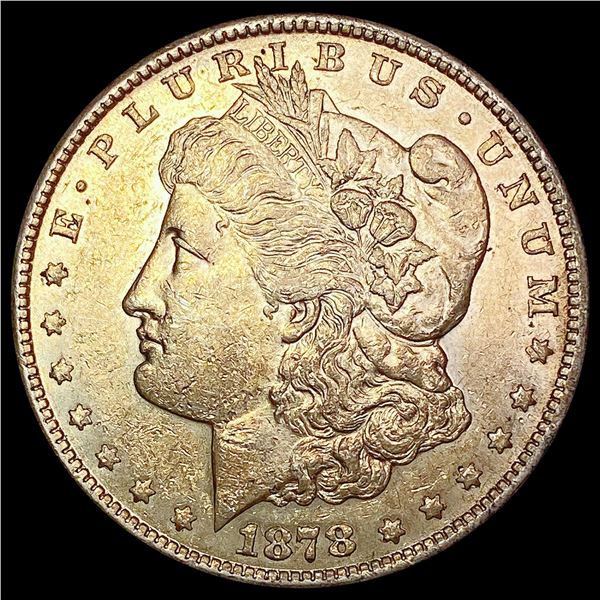 1878-S Morgan Silver Dollar CLOSELY UNCIRCULATED