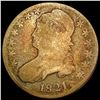 Image 1 : 1821 Capped Bust Half Dollar NICELY CIRCULATED