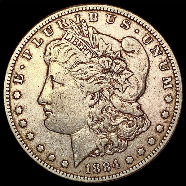 1884-S Morgan Silver Dollar CLOSELY UNCIRCULATED