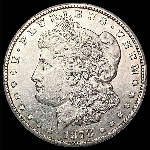 1878-CC Morgan Silver Dollar CLOSELY UNCIRCULATED