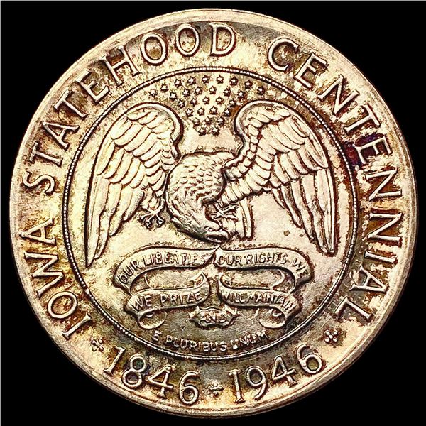 1946 Iowa Half Dollar CHOICE BU