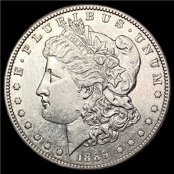 1889-S Morgan Silver Dollar CHOICE AU