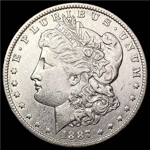 1887-O Morgan Silver Dollar NEARLY UNCIRCULATED
