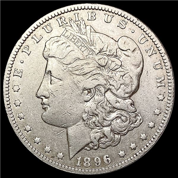 1896-O Morgan Silver Dollar NEARLY UNCIRCULATED