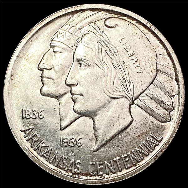 1936 Arkansas Half Dollar CHOICE BU
